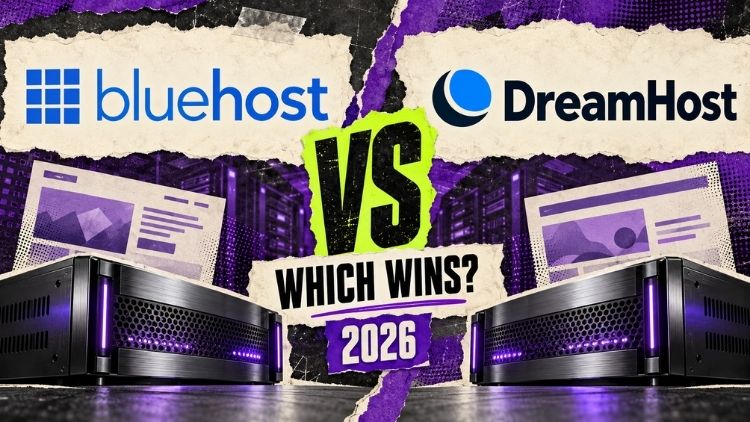 Bluehost vs DreamHost 2026: Which Host Wins? 1 Bluehost vs DreamHost 2026 Which Host Wins